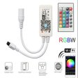 (image for) 32.8ft (10Mtrs) 600LED SMD5050 RGBW Strip LED Kit Music Sync, IR Remote, WiFi APP Controlled, Alexa Compatible