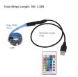 (image for) 5V 1M/3.3ft LED TV Backlights USB Powered Bias Lighting Kit with RF Remote Controller (16 Colors and 4 Dynamic Modes) for HDTV/PC Monitor/Home Theater