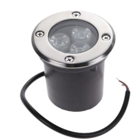 (image for) 1W / 3W / 5W /7W IP67 Waterproof Underground Fixture Landscape Uplighting Well LED Garden Lights