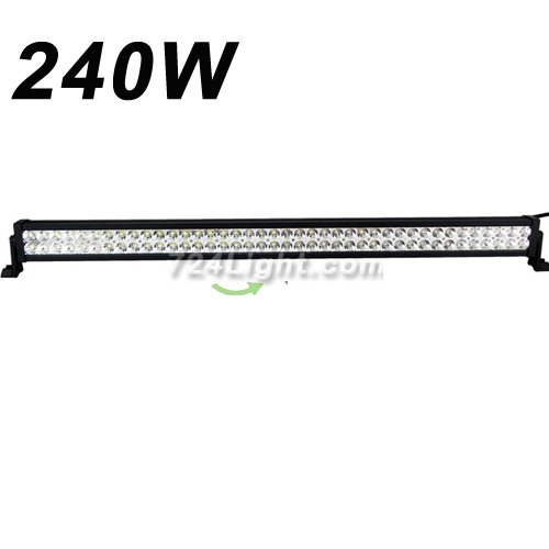 240W Off Road LED Light Bar Double Row 80*3W CREE LED Work Light For Car Driving