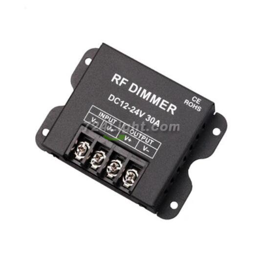 Heavy Duty High Power Single Color LED Dimmer RF Remote Controller for SMD5050 3528 LED Strips