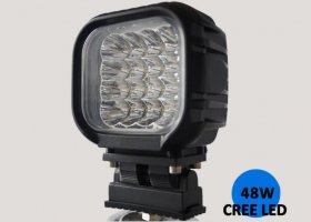 48W LED Work Light 6500K LED Light Bar IP68 3450 Lumens CREE LED Spot Beam Off Road Driving Light