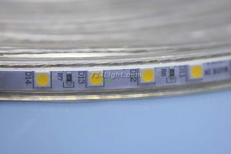 1m-20m Waterproof SMD 5050 LED Strip 60LED/M Flexible tape rope Light 110V