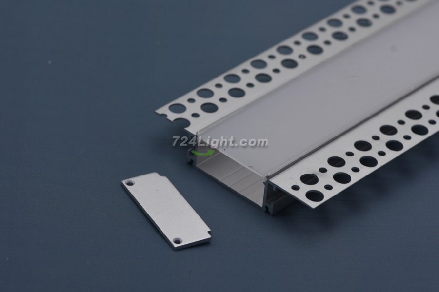 1Meter/3.3ft Recessed LED Corner Channels 88mm x 18.5mm Seamless Led Housing