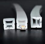 1M/5M/10M/20M Pack of T1010 LED Neon Light Housing Kit with End Caps and Mounting Clips, Flexible Neon Channel Fit for 6mm Wide LED Strip Lights