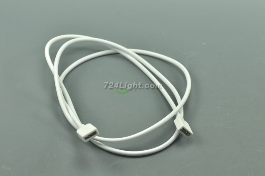 RGB Extension Cable Connect 4pins Female plug led strip lights multi color 5050 3528 Connector Line