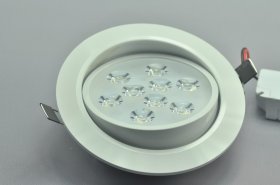9W CL-HQ-02-9W Recessed Ceiling light Cut-out 113mm Diameter 5.5" White Recessed Dimmable/Non-Dimmable LED Downlight