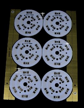 15W 10LED SMD5730 5630 Circular Aluminum Plate Diameter Combination Φ48mmx6