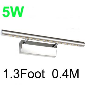 Bestseller Strip Bar 5W Mirror Front Lights 1.3Foot 0.4M 5050LED With 85-265V Waterproof Driver