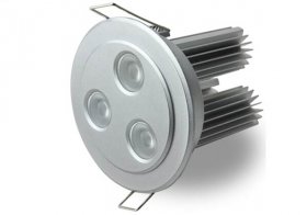 Superbright CREE 9W LD-DL-AJ-01-9W 3*3W LED Jewellery Downlight Cut-out 70mm-75mm Diameter 3.2" LED Down Light