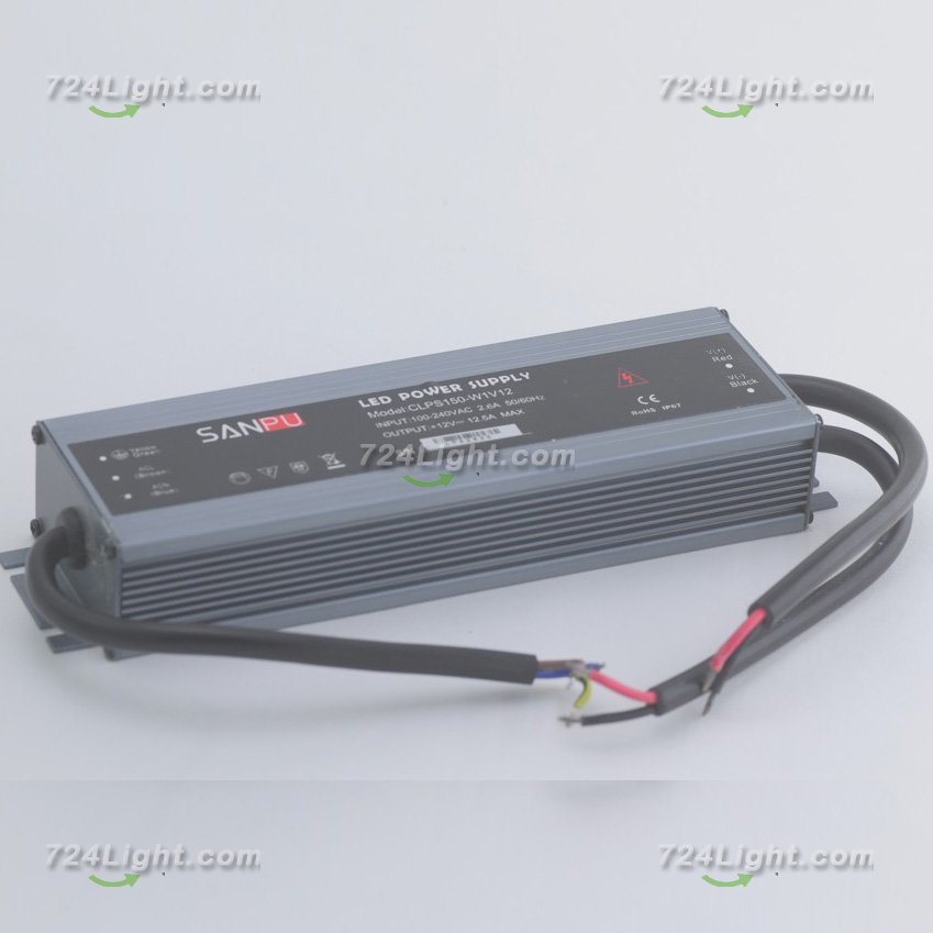 Waterproof 12V 16.6A LED Power Supply 200 Watt LED Power Supplies Rain-proof For LED Strips LED Light