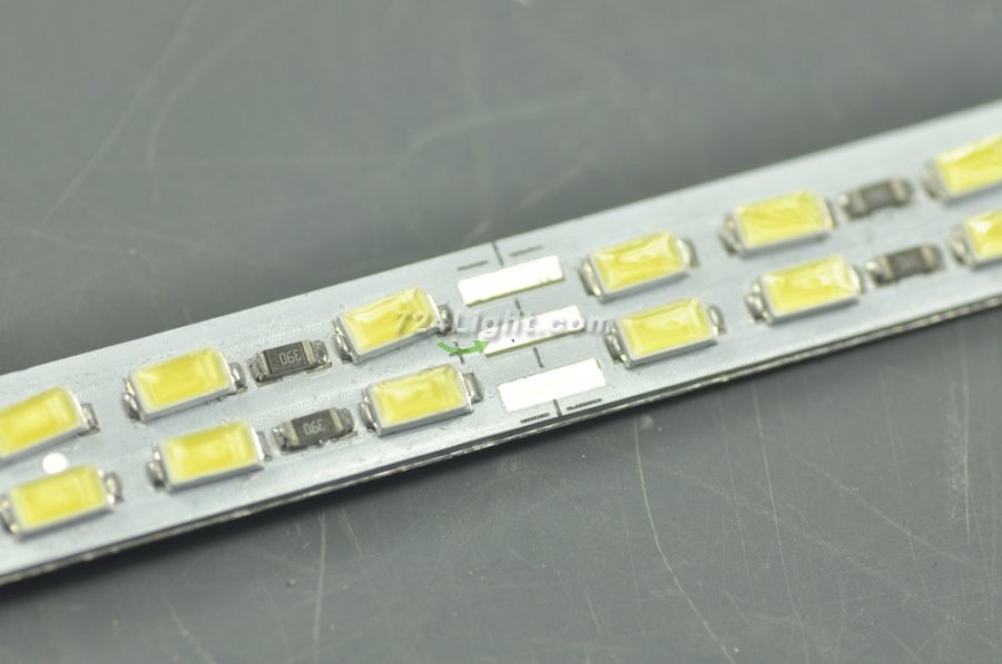 Double Row 39.3inch 5630 Rigid LED Strips Double Color Temperature 144LED 1M 12mm 12V DC Aluminium Rigid Strip Bar light