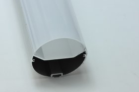 2.5 meter 98.4" 2.5inch Newest Suspended Tube Light LED Profile Diameter 63mm 1meter Tube lighting Profile