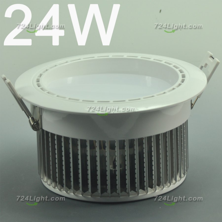 24W LD-DL-CPS-01-24W LED Down Light Cut-out 170mm Diameter 7.7\" White Recessed Dimmable/Non-Dimmable LED Down Light