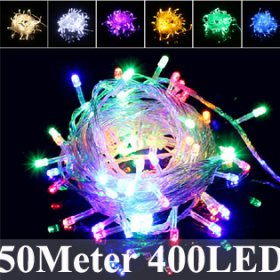 50M 400LED LED Lights LED String Light Christmas Party Wedding Decorative String Light
