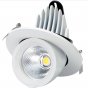 30W Spotlight Led Embedded Aluminum Downlight Anti-glare Household Ceiling Light Corridor Light