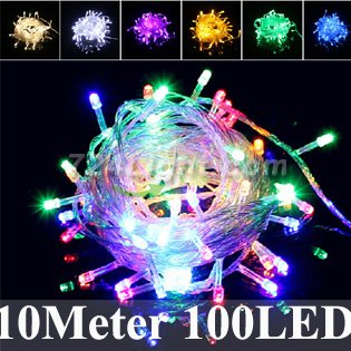 10M 100LED LED Lights LED String Light Christmas Party Wedding Decorative String Light