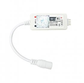 WiFi RGB LED Controller Work with Alexa Android IOS System WiFi Connected RF 24Key Remote Control