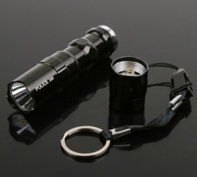 3W Portable LED Flashlight Mini Aluminum LED Flashlight Torch Camping