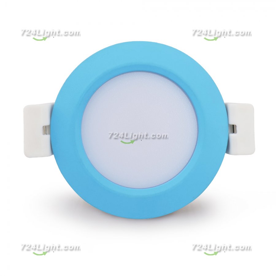3W LED RECESSED LIGHTING DIMMABLE BLUE DOWNLIGHT, CRI80, LED CEILING LIGHT WITH LED DRIVER