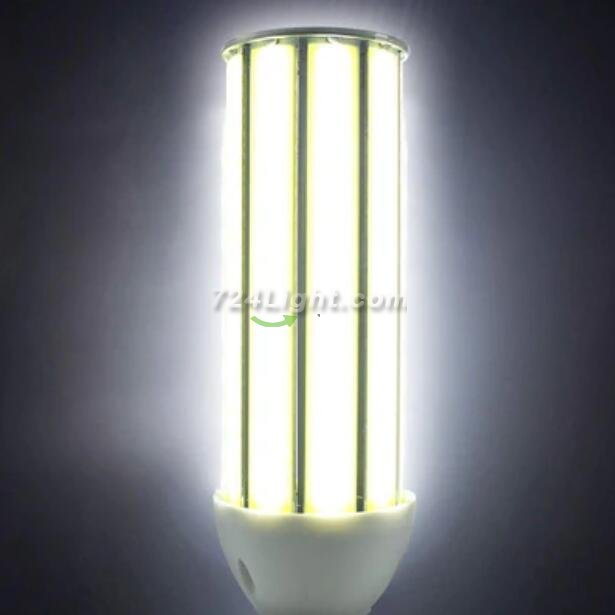 LED Corn Light Bulb 50W, Daylight White 5500K, 4500Lumens, E26/E27 Base, COB LED Chips (210Pcs), for Indoor Outdoor Garage Factory Warehouse