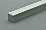 LED Channel aluminum LED Profile for Ceiling (WxH):16.9 mm x 13 mm 1 meter (39.4inch) LED Profile