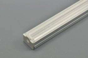 LED aluminum Channel with Clear Lenses Diffuser (WxH):16.9 mm x 6.1mm 1 meter (39.4inch) LED Profile