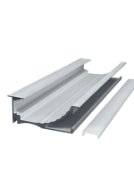 Baseboard line light hard light strip shell aluminum groove