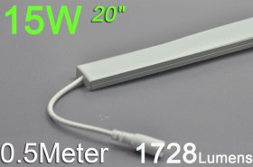 0.5meter 20inch Bestsell Double Row LED Bar 72LEDs 5050 5630 Rigid Bar