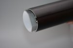 Black 2.5" Newest Suspended Tube Light LED Profile Diameter 63mm 1meter Tube lighting Profile