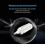 45W Deformable LED Garage Ceiling Lights 4500LM 6500K White 400 Watt Equivalent CRI80+ E26/E27 Base