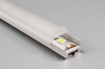 LED Aluminium Channel 1 Meter(39.4inch) LED profile With 60 Degrees Lens For Rigid LED Module 5630 2835 5050 LED Strip