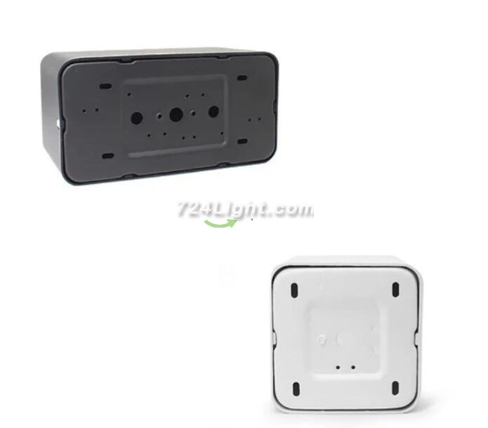 2PCS Pack 7W/10W AC110-AC220V Dual-Head Square LED Downlight Anti-glare LED Spotlight for Living Room Home Ceiling Aisle Lighting