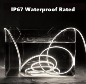 16.4FT DC12V T1616 Silicone LED Neon Flexible IP67Waterproof Strip Lights for DIY Indoor Outdoor Decorative Signs Letters
