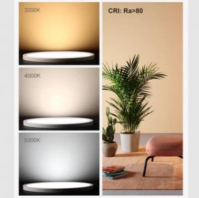 Modern LED Ceiling Light 7 Inch 12W Flush Mount Bedroom Light Fixtures Ceiling