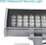 3pcs Pack LED RGB Wall Washer Lights with Remote Controller, 36W Waterproof Color Changing Wall Washer LED Light for Outdoor/Indoor Lighting Projects, Hotels, Building Wall Decorations