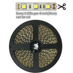 DC12V SMD5050-300 635NM Red LED Light Strips, 60LEDs Rated 12Watt Per Meter LED Tape