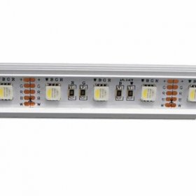 5 / 10 Pack SMD5050 RGBW 4 in 1 Aluminum Channel Rigid LED Strip lighting 60LEDs per Meter