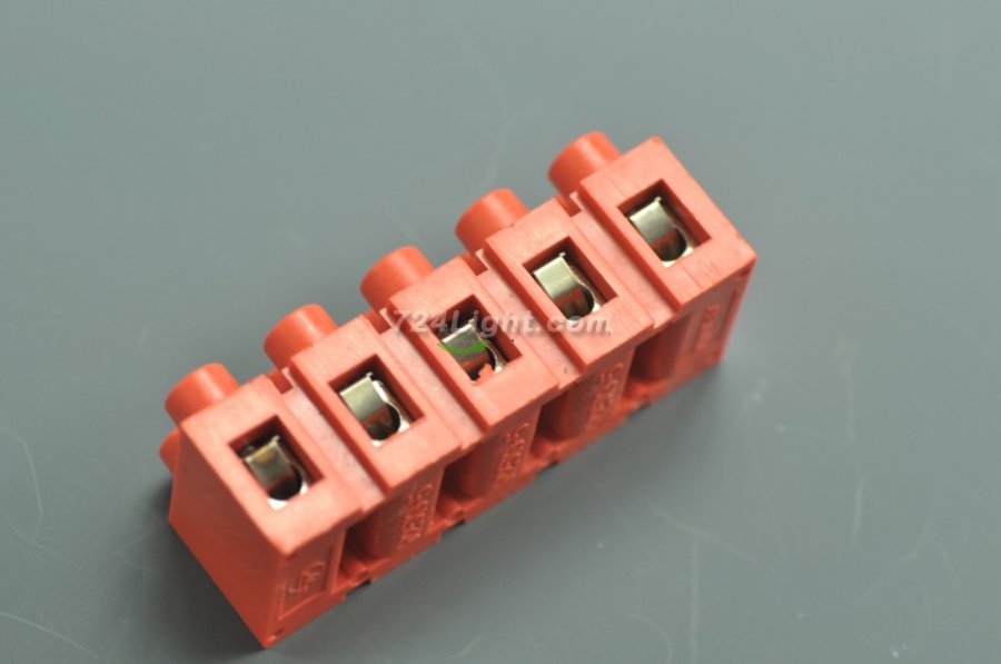 H2519 LED Connector LED 2Pin 3Pin 5Pin Terminal Connector LED Flame Retardant Terminals