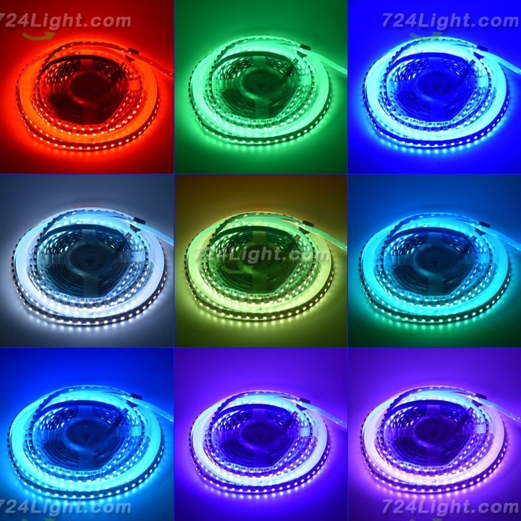 12V3535RGB 8MM DOUBLE PANEL STRIP LIGHT 120LEDS/METER 12V3535 LOW VOLTAGE HIGH BRIGHTNESS STRIP LIGHT 5M (16.4FT) 600LEDS 3535STRIP LIGHTSS