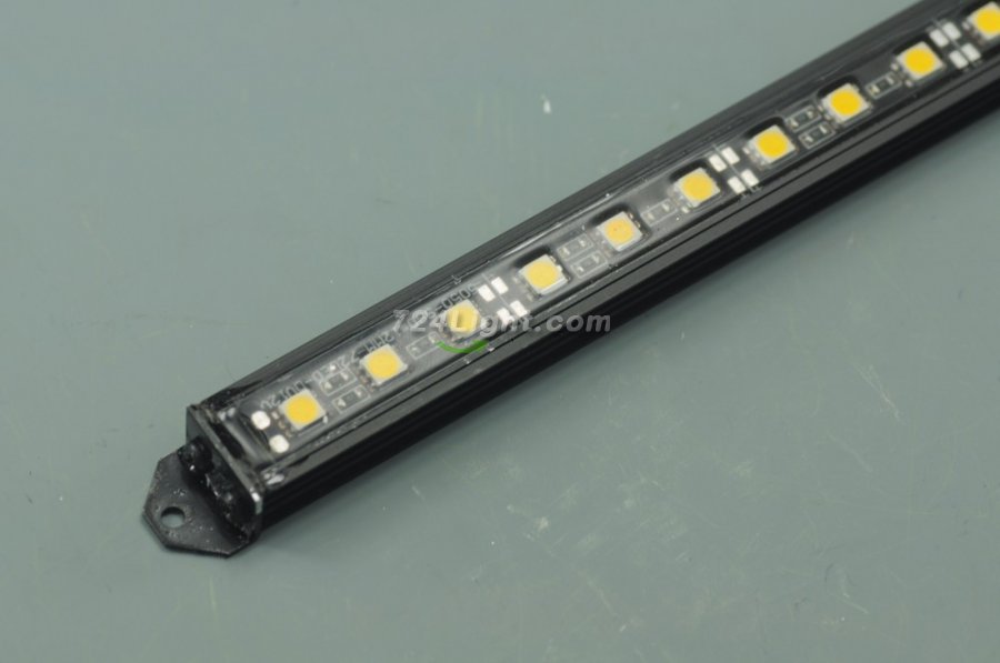 1.2Meter Black Superbright Waterproof LED Strip Bar 39.3inch 5050 5630 Rigid LED Strip 12V With DC connector