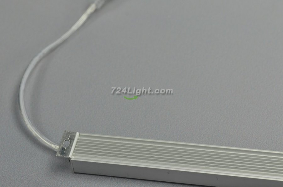 1meter Double Row 12V Waterproof LED Strip Bar 39.3inch 5050 1M Rigid LED Strip 12V With DC connector 144LEDs/M