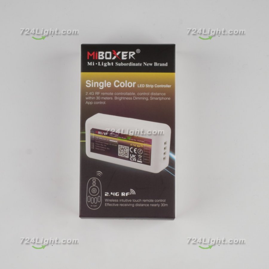 12A Single Color LED Strip Controller For Single Color LED Strip