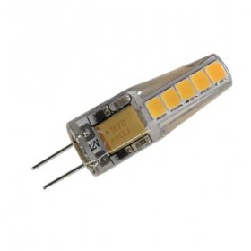 10 Pack G4 LED Light Bulb Bi-Pin base Silicon Encapsulation 12V 2 Watt CRI>80 200-220Lumen 10x2835 LEDs AC/DC10-20V 20W Equivalent Halogen LED Replacement