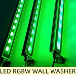 40'' RGBW SMD5050 24V 72W LED Wall Washer Light, Tempering Glass Cover IP67 Waterproof Grade,Energy Saving Linear Strip Light Supplies for Bridge, Hotel, Mega Bar Christmas Advertising Boards, Billboard,Building Commercial Lighting