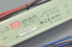 12V 35W MEAN WELL LPV-35-12 LED Power Supply 12V 3A LPV-35 LP Series UL Certification Enclosed Switching Power Supply