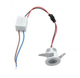 4 Pack 3W 1.1inch(28MM) Mini LED Recessed Spot 85~265VAC Non-Dimmable LED downlight