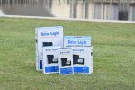 25W Led Outdoor Solar Lights 2100lum charged solar street light Bright 20hours Security Light