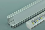 Good Cooling LED Aluminium Extrusion U Recessed LED Aluminum Channel 1 meter(39.4inch) LED Profile