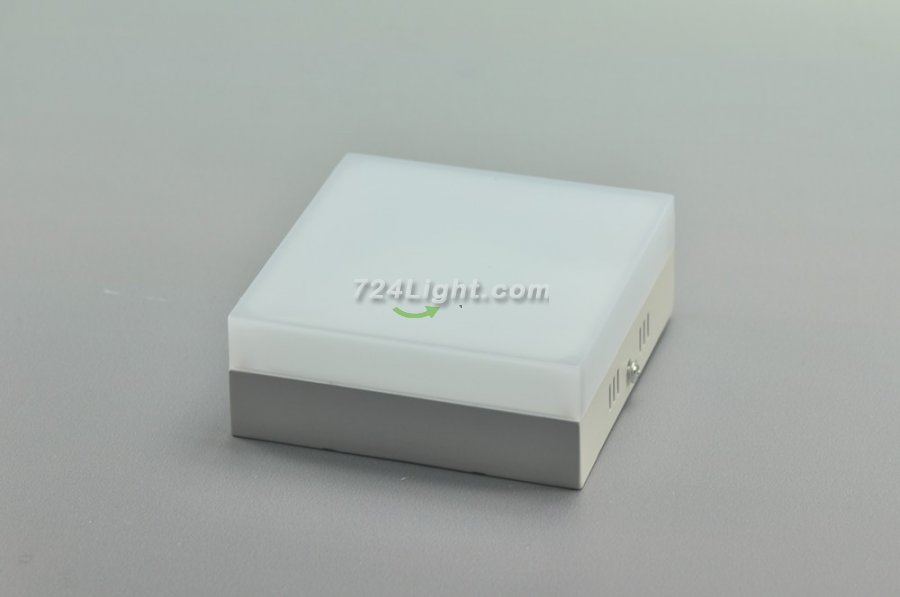 12W DL-HQ-203-12W LED Panel light Square Length 120mm Height 45.5mm PVC Acrylic Cover Cabinet LED Down Lights
